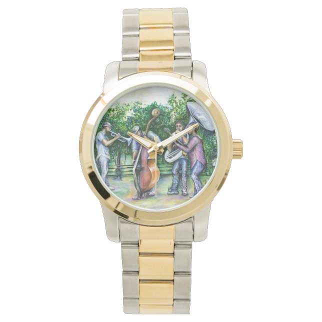 Relógio Mamãe Nunca Me Avisou Sobre Tuba Players Watch (Frente)