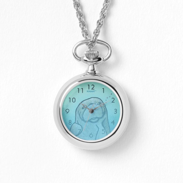 Relógio Manatee Watch Necklace (Frente)