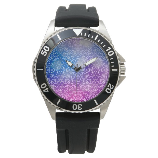 Relógio Mandala Inspiração 9 (Frente)