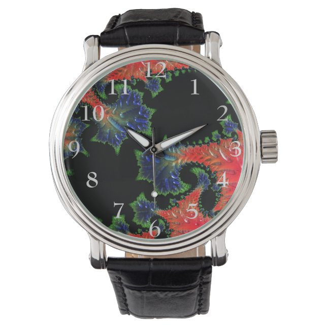 Relógio Mandelbrot Garden Watch (Frente)
