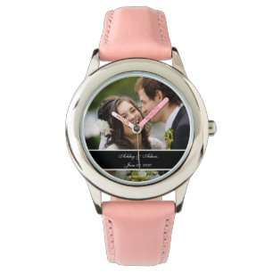 Relógio Manutenção Personalizada de Foto de Casamento Pers