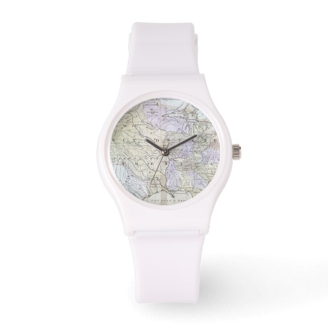 Relógio MAPA DOS ESTADOS UNIDOS, c1812 (Frente)