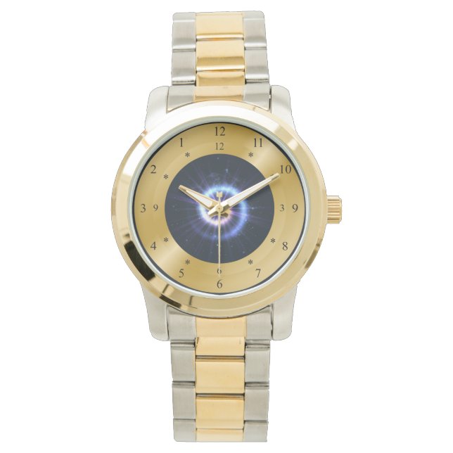 Relógio Máquina do Tempo ~ Espiral Azul Energia ~ Viagem d (Frente)