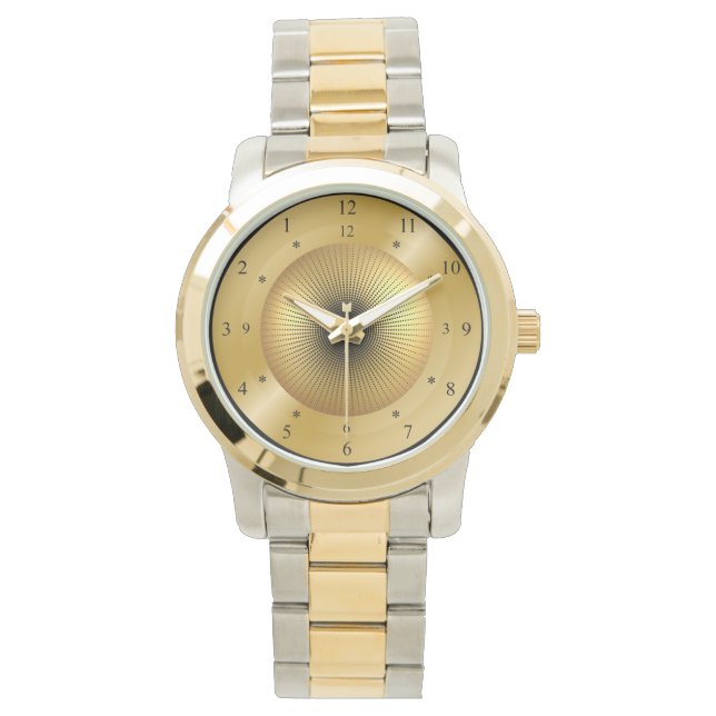 Relógio Máquina do Tempo ~ Ouro Buraco Preto ~ Viagem do T (Frente)