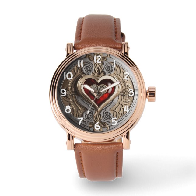 Relógio Máquina do Tempo Steampunk - Treasure Chest Vintag (Frente)