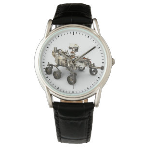 Relógio Mars Perseverance Rover Em Fundo Branco.