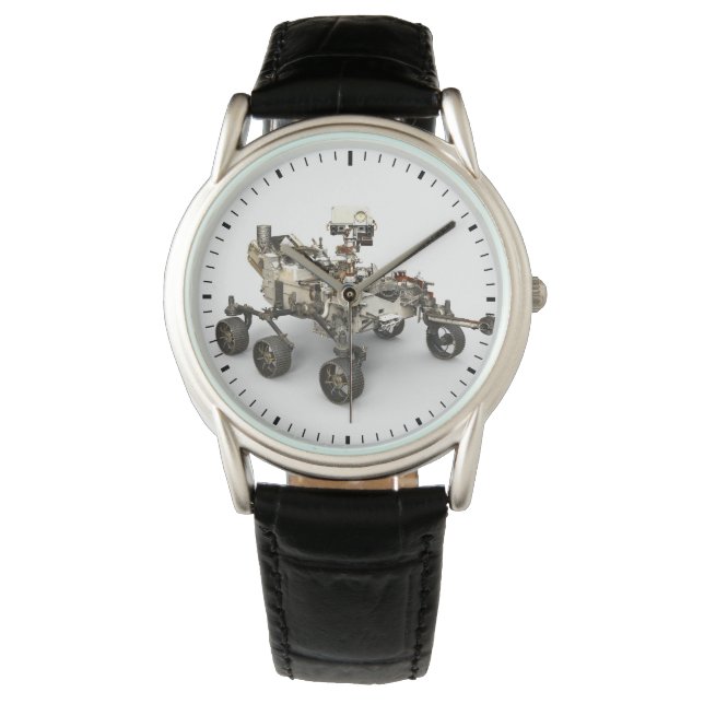 Relógio Mars Perseverance Rover Em Fundo Branco. (Frente)