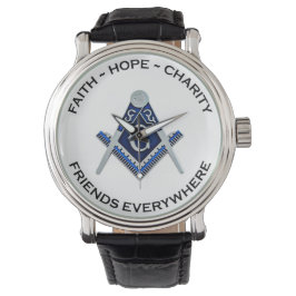 Relógio Masonic Watch Blue