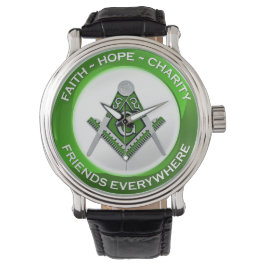 Relógio Masonic Watch Green