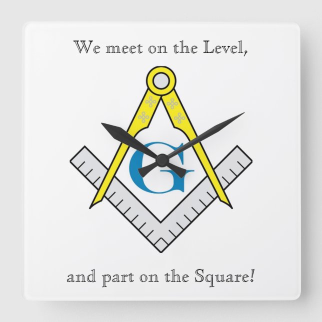 Relógio Masônico (Frente)