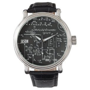 Relógio Matemática Geeky da matemática personalizada