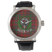 Matheson Scottish Clan Tartan & Crest