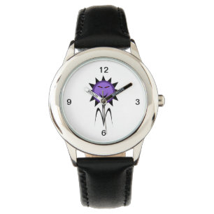 Relógio Mau Flower Kawaii Gótico Halloween Watch