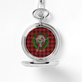 Relógio McIver Scottish Clan Tartan & Crest