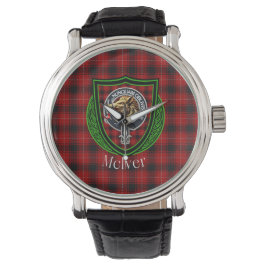 Relógio McIver Scottish Clan Tartan & Crest