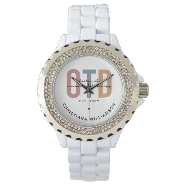 Relógio Médico Personalizado de Terapia Ocupacional (Frente)