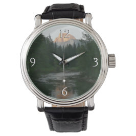 Relógio Meia Dome Sunset no Parque Nacional de Yosemite