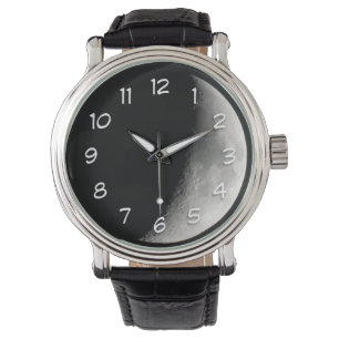 Relógio Meia Lua à Noite   Fechar Fotografia