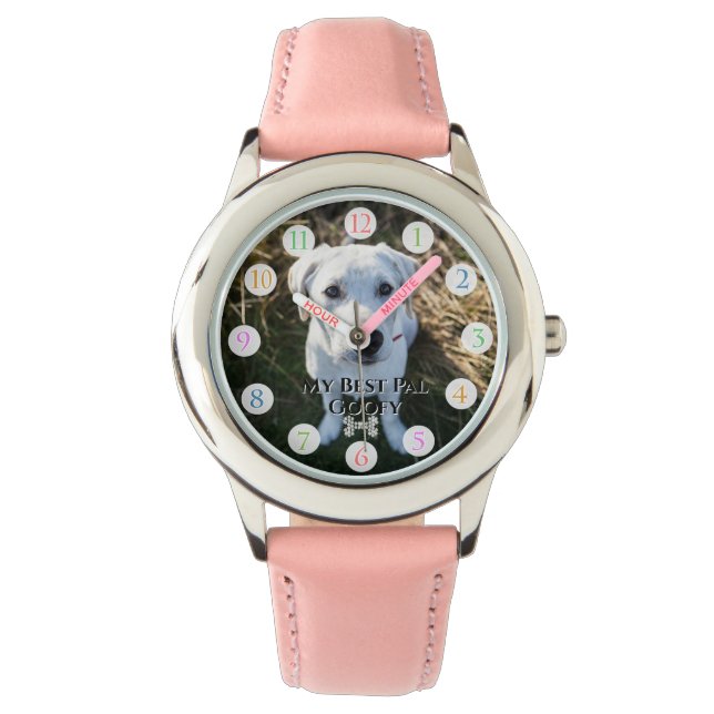 Relógio Melhor Foto Pet Pal (Frente)