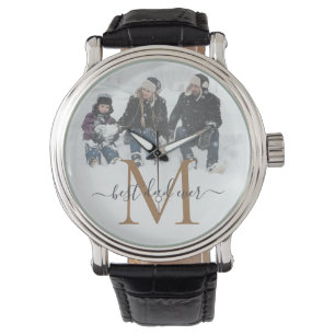 Relógio Melhor Pai De Sempre, Personalize Seu Nome, Foto