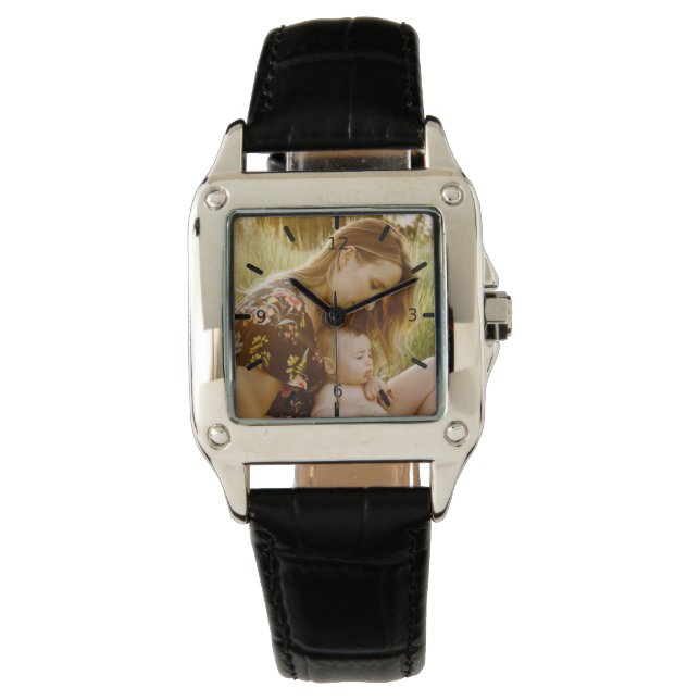 Relógio Memórias de Fotografias Personalizadas (Frente)
