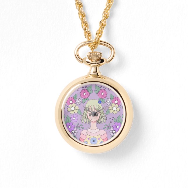 Relógio meninas Assista da coleção de yume no Hana (Frente)