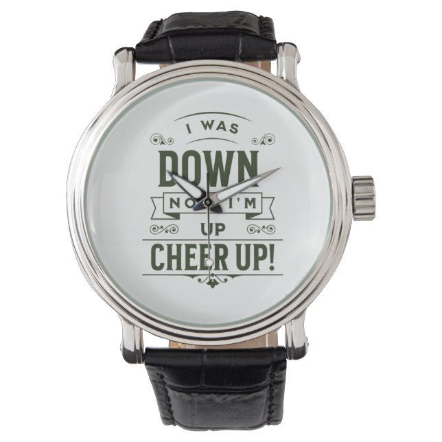 RELÓGIO MEN'S NOW I'M UP CHEER UP SILVER EWATCH  (Frente)