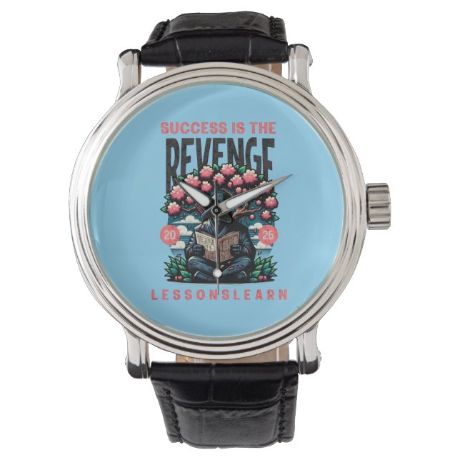RELÓGIO MEN'S SUCCESS REVENGE LESSONS LEARN EWATCH  (Frente)