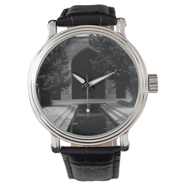 Relógio Mesquita Vintage Iran Isfahan (Frente)