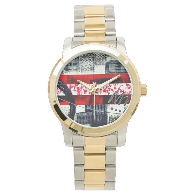 Relógio METAL ARDENT de Christèle Chabrette (Frente)