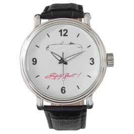 Relógio MG RV8 Armbanduhr mit Leder