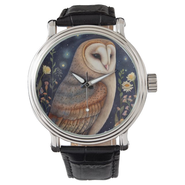 Relógio Midnight Owl Watch (Frente)