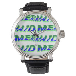 Relógio Mikitiez ocean mermaid venus sea blue