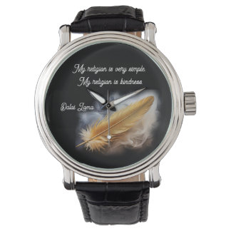 Relógio Minha religião é simples, minha religião é bondade