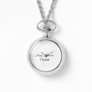 Relógio MINIMAL SIMPLES.CUTIE ADICIONE NOME BABY Happy Hal