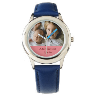 Relógio Mínimo simples ADICIONAR SUA FOTO TEXTO      NATA