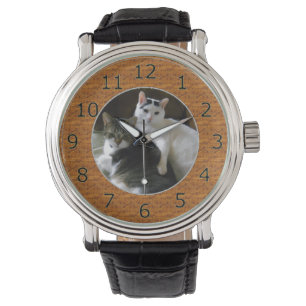 Relógio Modelo Do Círculo De Madeira Personalizado Para Su