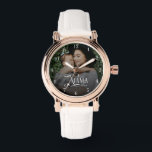 Relógio Modern Best Mama Ever Photo Mothers Day Gifts<br><div class="desc">Celebrate the incredible mama in your life with this Modern Best Mama Ever Personalized Photo Watch. Designed with clean, sophisticated typography and your uploaded photo, this stylish timepiece becomes a wearable keepsake she’ll cherish every single day. Whether she’s dressing up or keeping it casual, this watch adds a meaningful touch...</div>