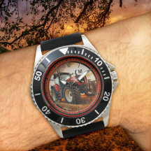 Modern Farmer Trator Watch