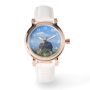 Relógio Moderno Elegante Recém-Casados Foto Aniversário de