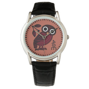 Relógio Moedas de Tetradrachm da Grécia Antiga Owl Anciona