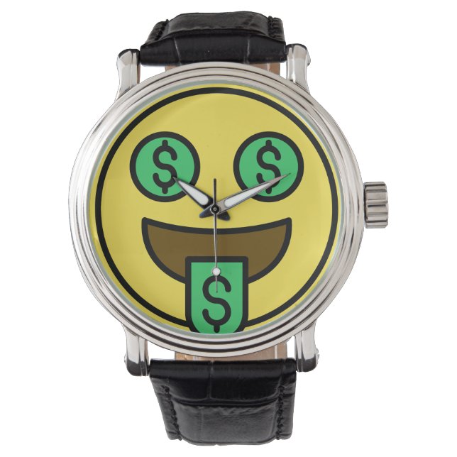 Relógio Money Face Emoji Watch (Frente)