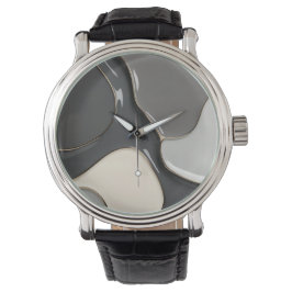 Relógio Monitor clássico no abstrato na moda gráfico