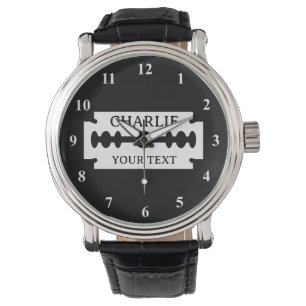 Relógio Monitor de barbeiro compre personalizado com logot