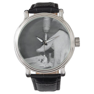 Relógio Monitoramento de Colaborador/Woodworker