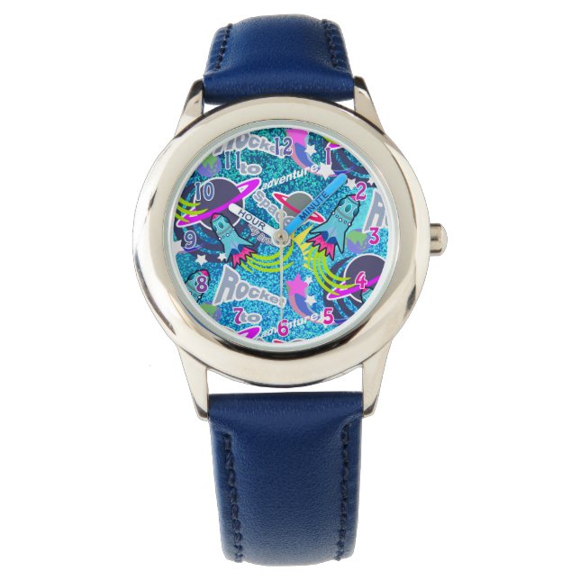 Relógio Monitoramento de eWatch de Espaço (Frente)