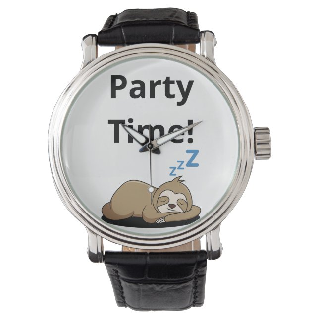 Relógio Monitoramento de eWatch em tempo de festa (Frente)