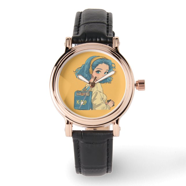 Relógio Monitoramento do KPop (Frente)