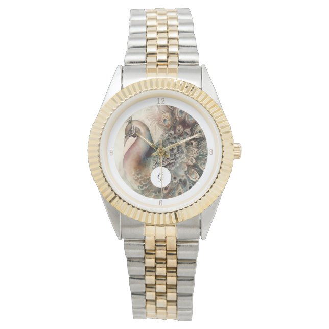 Relógio Monitorização de Nomes | Adicione a sua inicial (Frente)