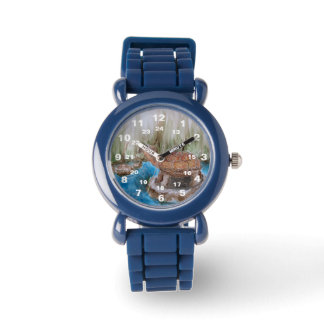 Relógio Monitorização de silicone azul